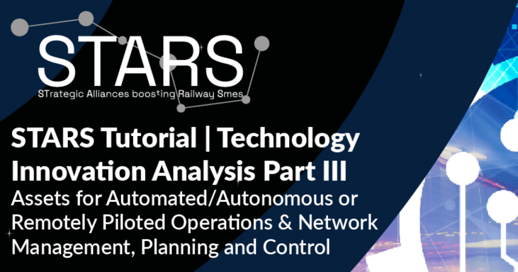 STARS Tutorial Technology Innovation Analysis Part III - Ultimate Rail Calendar