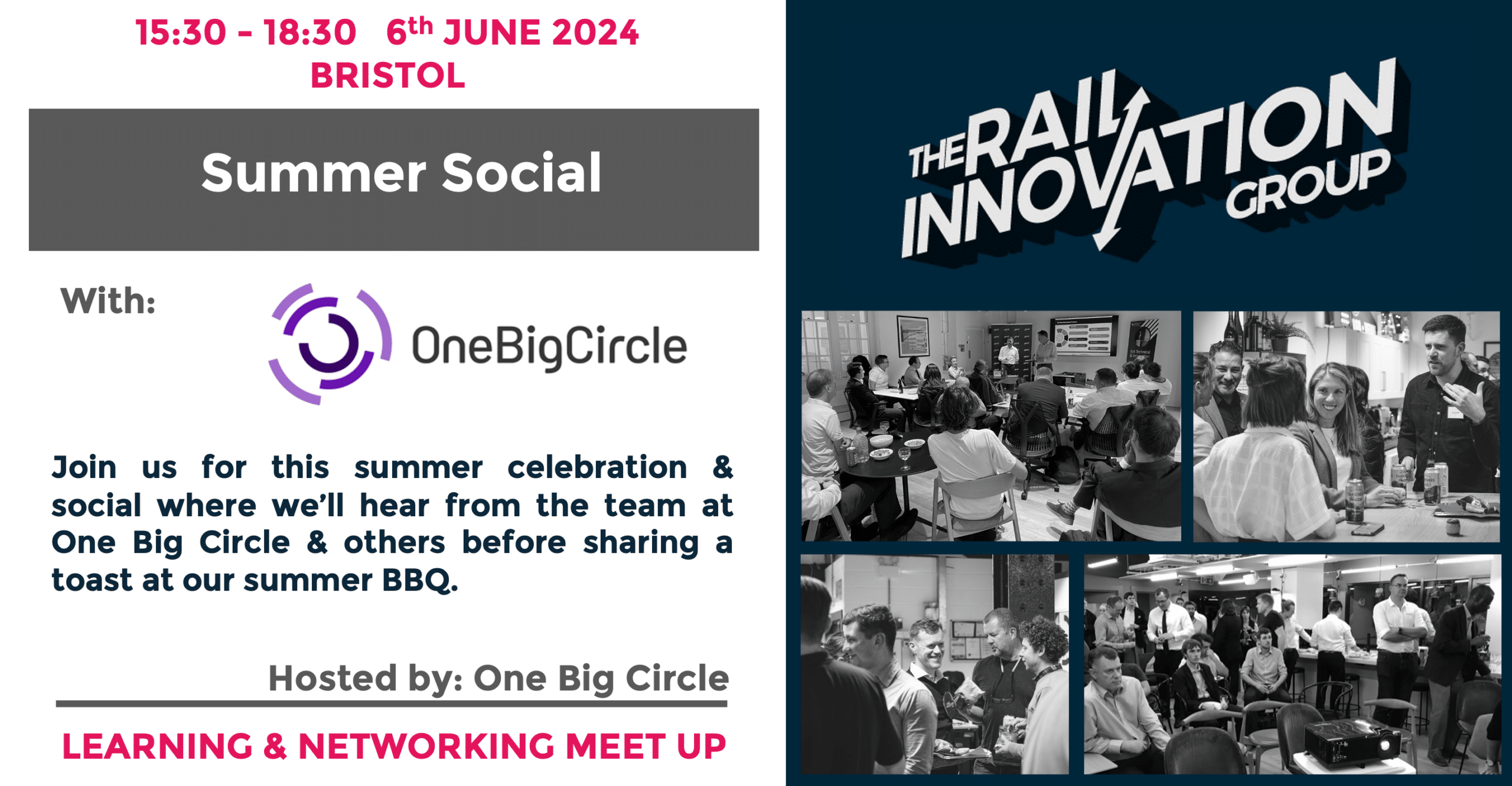 Rail Innovation Group Summer Social - Ultimate Rail Calendar
